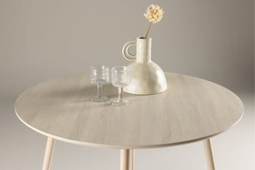 Plaza Matbord 100 cm - Whitewash - Möbler - Matplats - Matbord & köksbord