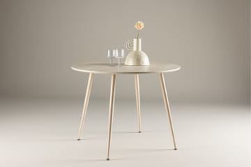 Plaza Matbord 100 cm - Whitewash - Möbler - Matplats - Matbord & köksbord