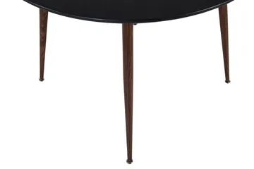 Plaza Matbord Runt - Svart/Brun - Möbler - Matplats - Matbord & köksbord