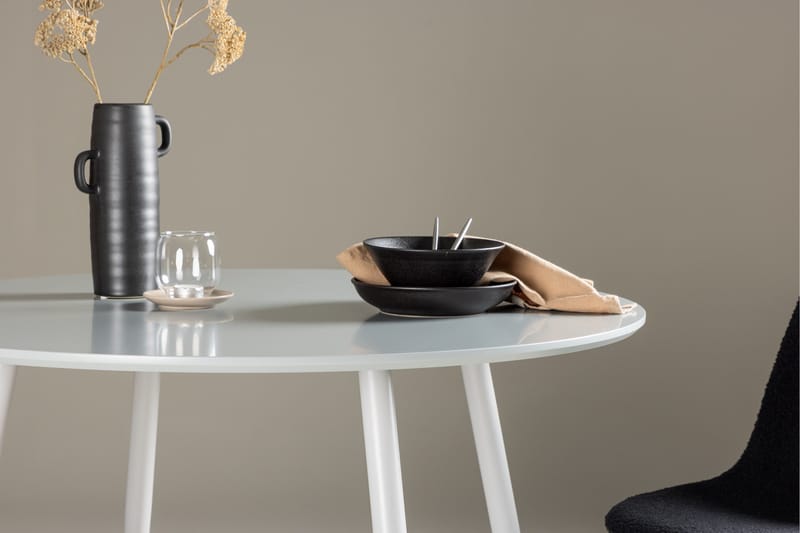 Plaza Runt Matbord 100 cm - Grå - Möbler - Matplats - Matbord & köksbord