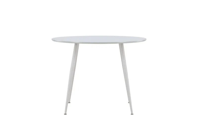 Plaza Runt Matbord 100 cm, Grå