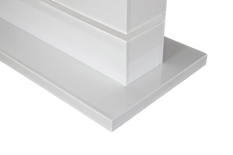PUEBLO Förlängningsbart Matbord 200 Vit - Möbler - Matplats - Matbord & köksbord
