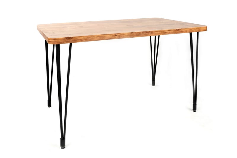 Ramila Matbord 120 cm Valnöt/Svart - Möbler - Matplats - Matbord & köksbord