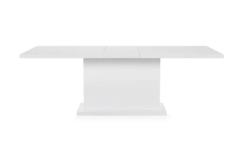 Ratliff Matbord 180 cm Förlängningsbart med illäggsskiva, Vit