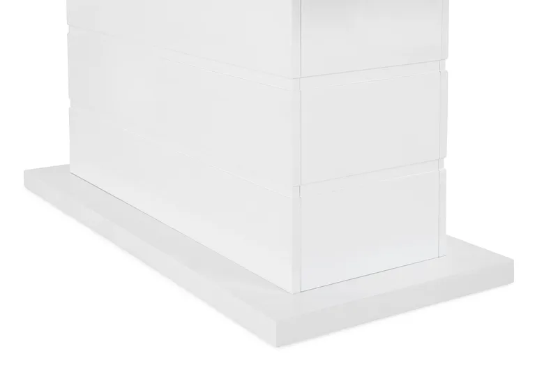 Ratliff Matbord 180 cm Förlängningsbart med illäggsskiva - Vit - Möbler - Matplats - Matbord & köksbord