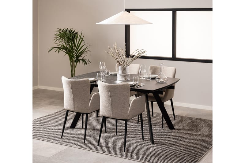 Renuka Matbord 240x97 cm - Svart - Möbler - Matplats - Matbord & köksbord