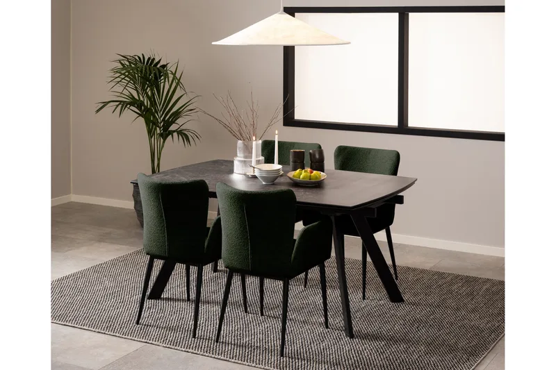 Renuka Matbord 240x97 cm - Svart - Möbler - Matplats - Matbord & köksbord