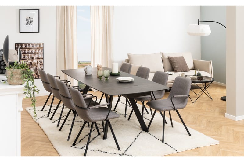 Renuka Matbord 240x97 cm - Svart - Möbler - Matplats - Matbord & köksbord