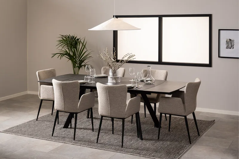 Renuka Matbord 240x97 cm - Svart - Möbler - Matplats - Matbord & köksbord