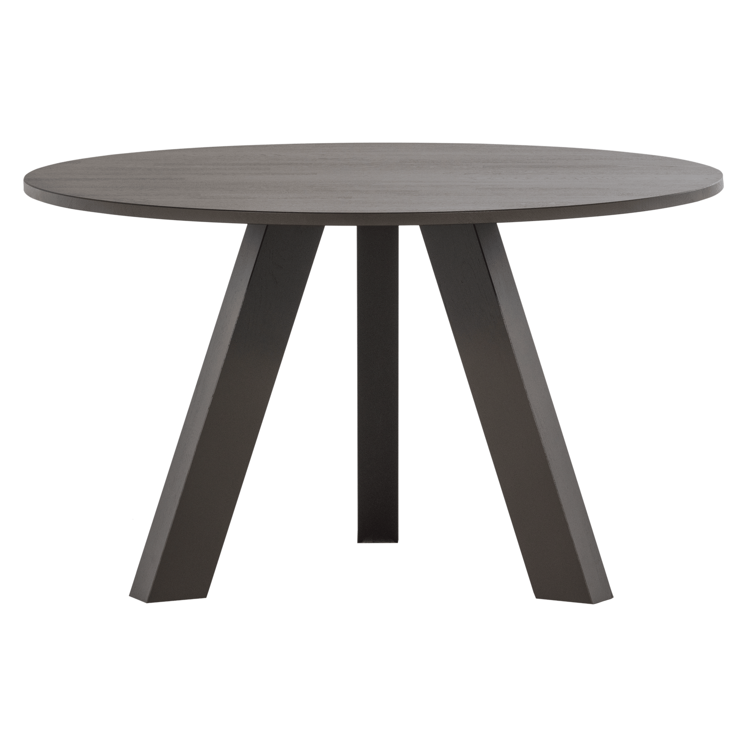 matbord rhonda 129 cm rund - mellanbrun