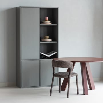 Matbord Rhonda 129 cm Rund - Vinröd - Möbler - Matplats - Matbord & köksbord