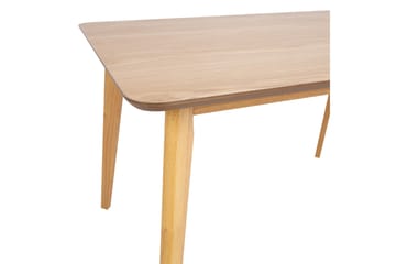 Roxby Rektangulärt Matbord 120 cm med Trä- och Ekutseende - Natur - Möbler - Matplats - Matbord & köksbord