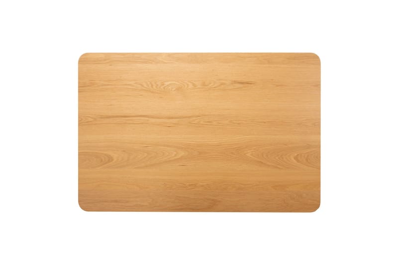 Roxby Rektangulärt Matbord 120x80 cm i Trä med Metallben - Svart|Brun - Möbler - Matplats - Matbord & köksbord