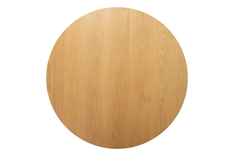 Roxby Runt Matbord 105 cm med Trä- och Ekutseende - Natur - Möbler - Matplats - Matbord & köksbord