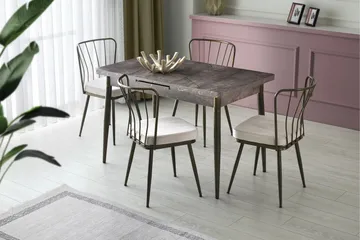 Saidie Matbord 120 cm - Mink - Möbler - Matplats - Matbord & köksbord