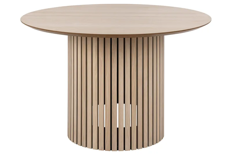 Sakie Matbord 120 cm Rund - Vit - Möbler - Matplats - Matbord & köksbord