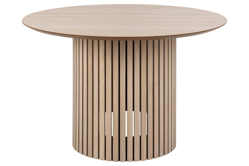 Sakie Matbord 120 cm Rund - Vit - Möbler - Matplats - Matbord & köksbord