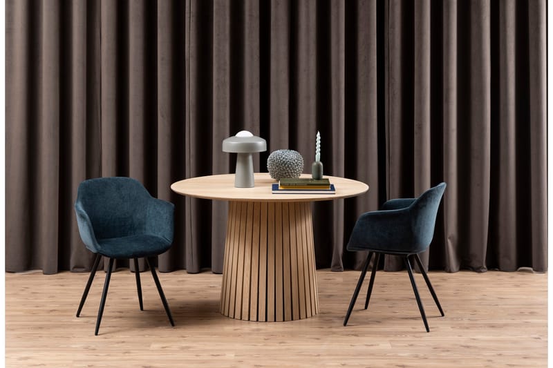 Saku Matbord 120 cm Rund - Vit - Möbler - Matplats - Matbord & köksbord