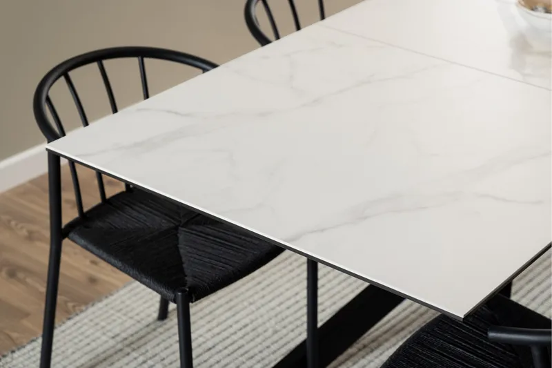 Salupa Matbord 210x90 cm - Vit - Möbler - Matplats - Matbord & köksbord