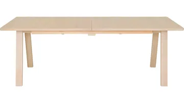 Matbord Sälvik 220x100 cm - Vitpigmenterad - Möbler - Matplats - Matbord & köksbord