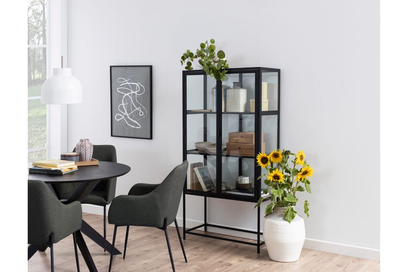 Sanae Matbord 105 cm Rund - Svart - Möbler - Matplats - Matbord & köksbord