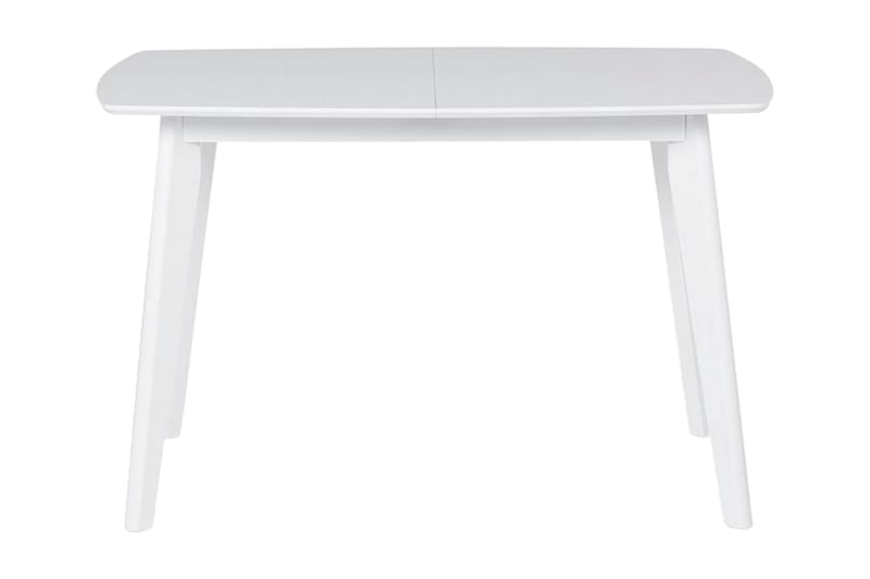 Sanford Utdragbart Rektangulärt Matbord 120–160 cm i Trä, Vit