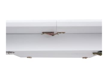 Sanford Utdragbart Rektangulärt Matbord 120–160 cm i Trä - Vit - Möbler - Matplats - Matbord & köksbord