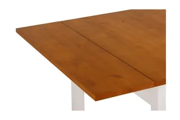Scapa Förlängningsbart Matbord 80-120 cm - Vit/Brun - Möbler - Matplats - Matbord & köksbord
