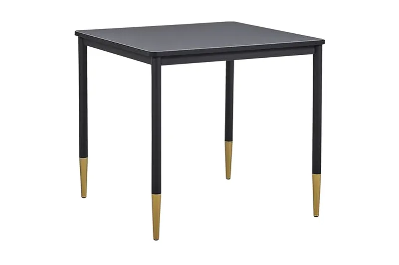 Shalford Matbord 80 cm - Svart/Guld - Möbler - Matplats - Matbord & köksbord