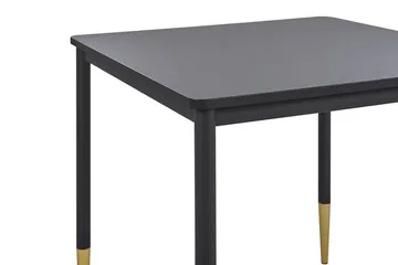 Shalford Matbord 80 cm - Svart/Guld - Möbler - Matplats - Matbord & köksbord