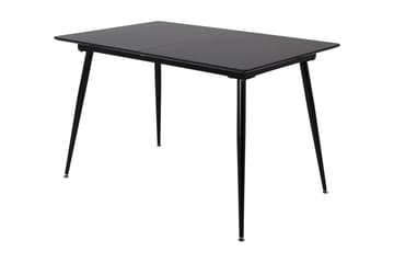 Silar Matbord 120 cm Förlängningsbart - Svart - Möbler - Matplats - Matbord & köksbord