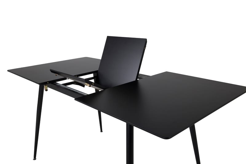 Silar Matbord 120 cm Förlängningsbart - Svart - Möbler - Matplats - Matbord & köksbord