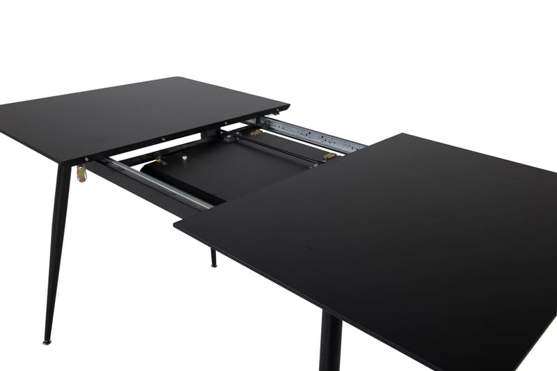 Silar Matbord 120 cm Förlängningsbart - Svart - Möbler - Matplats - Matbord & köksbord