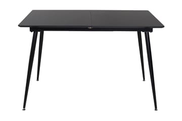 Silar Matbord 120 cm Förlängningsbart - Svart - Möbler - Matplats - Matbord & köksbord