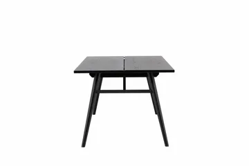 Sleek Matbord 195 cm Förlängningsbart - Svart - Möbler - Matplats - Matbord & köksbord