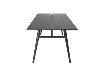 Sleek Matbord 195 cm Förlängningsbart - Svart - Möbler - Matplats - Matbord & köksbord