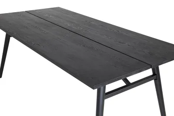 Sleek Matbord 195 cm Förlängningsbart - Svart - Möbler - Matplats - Matbord & köksbord