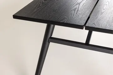 Sleek Matbord 195 cm Förlängningsbart - Svart - Möbler - Matplats - Matbord & köksbord