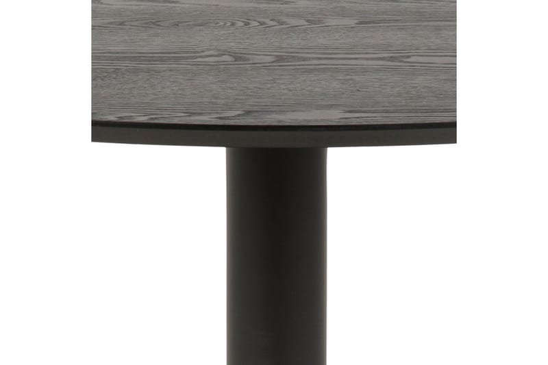 STENSOL Matbord 110 cm Runt Svart/Matt Svart - Möbler - Matplats - Matbord & köksbord