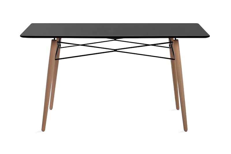 Stracke Matbord 140x80 cm, Svart