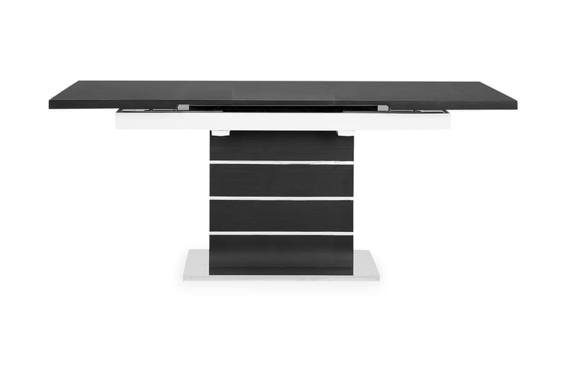 SUNNE Förlängningsbart Matbord 140 Svart/Vit - Bord - Matbord & köksbord