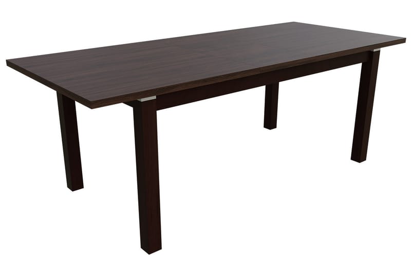 TABELL Förlängningsbart Matbord 160x80x78 cm - Brun - Möbler - Matplats - Matbord & köksbord
