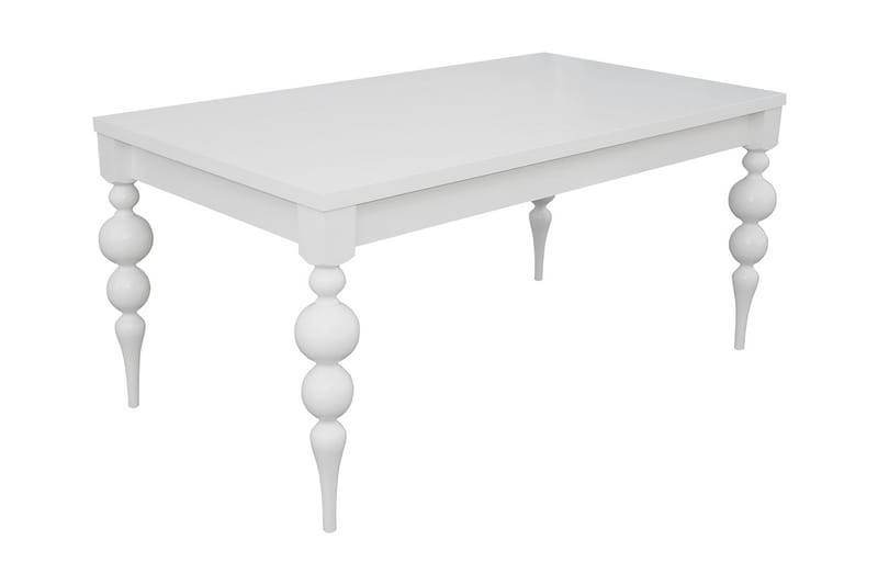 TABELL Matbord 160x90x76 cm - Vit - Möbler - Matplats - Matbord & köksbord