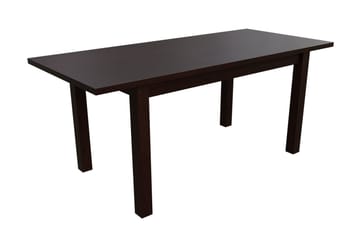 Tabell Utdragbart Rektangulärt Matbord 140 cm med Trä- och Valnötsutseende - Brun - Möbler - Matplats - Matbord & köksbord