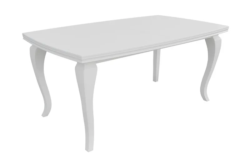 Tabell Utdragbart Rektangulärt Matbord 170x100 cm, Vit