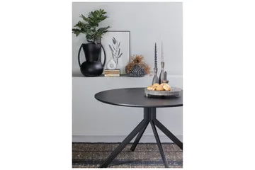 Tero Matbord 120 cm Runt - Svart - Möbler - Matplats - Matbord & köksbord
