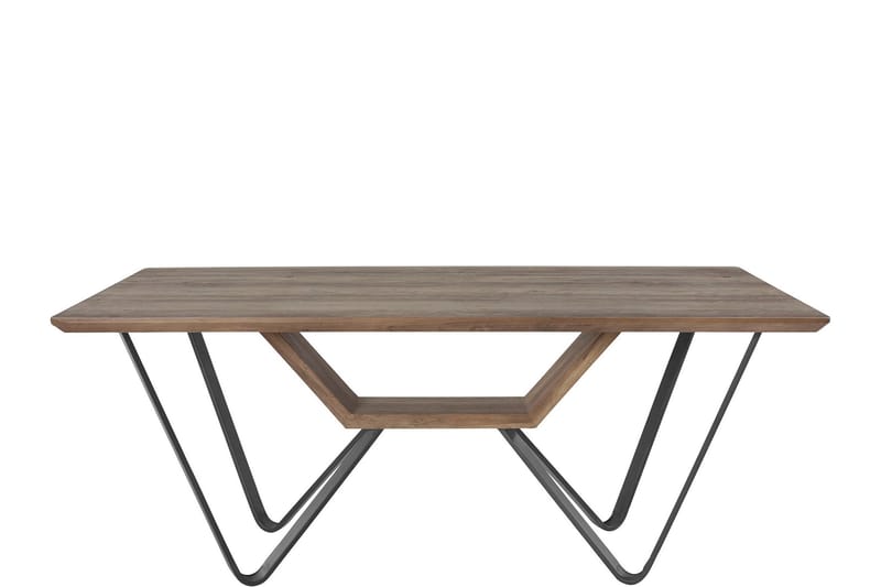 UNION Matbord 180 cm Natur/Svart - Möbler - Matplats - Matbord & köksbord