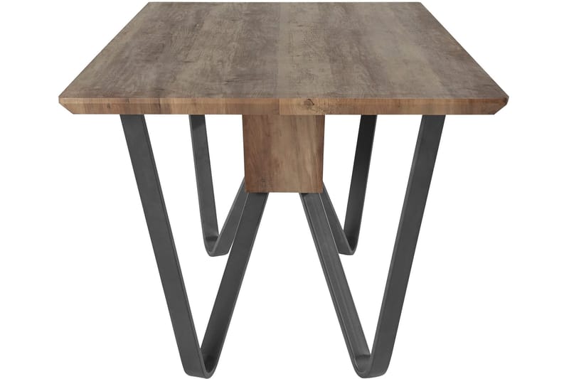 UNION Matbord 180 cm Natur/Svart - Möbler - Matplats - Matbord & köksbord