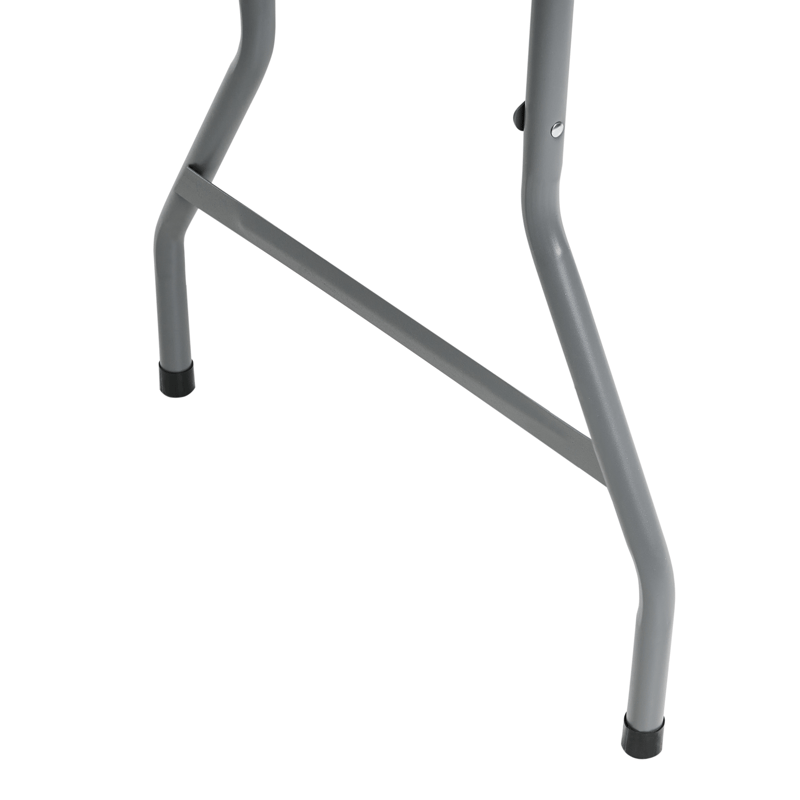 Matbord utomhus För 6 Personer Cugnoli 180 cm 74 cm - Vit/Silver - Utemöbler - Trädgårdsbord & Utebord - Matbord ute