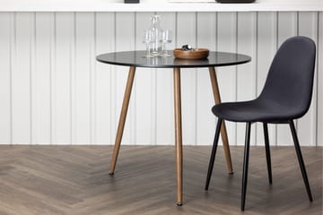 Matbord Venture Home Bennie Matbord 90 cm Black - Möbler - Matplats - Matbord & köksbord